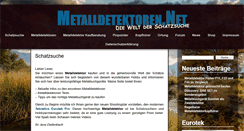 Desktop Screenshot of metalldetektoren.net